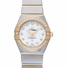 Thumbnail von Omega Constellation Quartz 123.25.24.60.55.004 - Constellation Quartz Mother of pearl Dial Stainless Steel Ladies Wat </h1>