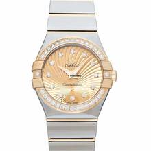 Thumbnail von Omega Constellation Quartz 123.25.27.60.58.002 - Constellation Quartz Champagne Dial Stainless Steel Ladies Watch </h1>
