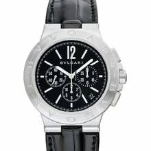  Bulgari Diagono 102333 - Diagono Automatic Black Dial Stainless Steel Men's Watch </h1> 