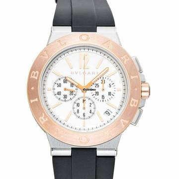 Bulgari Diagono 102769 - Diagono Automatic White Dial None Men's Watch </h1> 