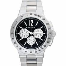  Bulgari Diagono 102761 - Diagono Automatic Black Dial Stainless Steel Men's Watch </h1> 