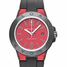  Bulgari Diagono 102675 - Diagono Automatic Red Dial None Men's Watch </h1> 