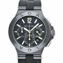  Bulgari Diagono 102161 - Diagono Automatic Black Dial Stainless Steel Men's Watch </h1> 