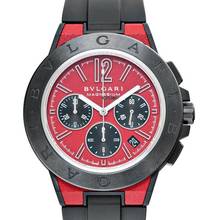  Bulgari Diagono 102308 - Diagono Automatic Red Dial None Men's Watch </h1> 