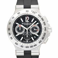  Bulgari Diagono 102228 - Diagono Automatic Black Dial Stainless Steel Men's Watch </h1> 