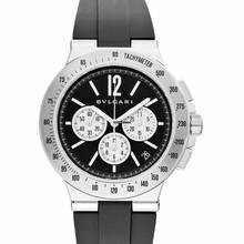  Bulgari Diagono 102763 - Diagono Automatic Black Dial Stainless Steel Men's Watch </h1> 