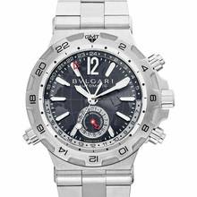 Thumbnail von Bulgari Diagono 101648 - Diagono Automatic Grey Dial Stainless Steel Men's Watch </h1>