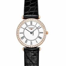 Thumbnail von Longines La Grande Classique L41919110 - La Grande Classique Quartz White Dial 18kt Pink Gold Ladies Watch </h1>