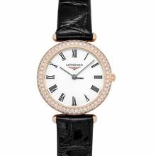  Longines L43079810 - La Grande Classique Quartz Mother of pearl Dial 18kt Rose Gold Ladies Watch </h1> 