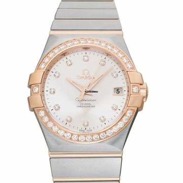  Omega Constellation Ladies 123.25.35.20.52.001 - Constellation Automatic Silver Dial Stainless Steel Men's Watch </h1> 