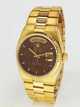 Thumbnail von Rolex Day-Date Oysterquartz Rare Day-Date Oysterquartz LC100 Wood Dial