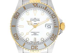 Thumbnail von Davosa Ternos Automatic Medium Stahl PVD Gold Keramik Automatik Armband Stahl PVD Gold 37mm Box&Pap. Full Set Neu