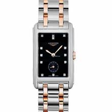 Thumbnail von Longines DolceVita L55125577 - DolceVita Quartz Black Dial Stainless Steel Ladies Watch </h1>