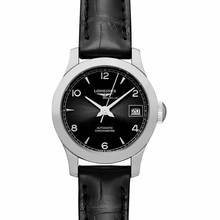  Longines Record L23204562 - Record Automatic Black Dial Stainless Steel Ladies Watch </h1> 