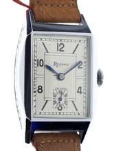 Thumbnail von Record Gents manual wind Wristwatch </h1>