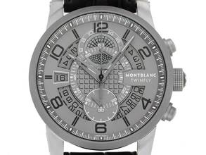  Montblanc Timewalker Twinfly Time Walker Limitiert Ref.107338 Full Set Ungetragen 