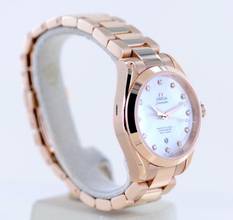 Thumbnail von Omega Seamaster Aqua Terra 18K Sedna Roségold Aqua Terra 150m 34mm MOP Dial Diamond B+P Neu