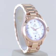 Thumbnail von Omega Seamaster Aqua Terra 18K Sedna Roségold Aqua Terra 150m 34mm MOP Dial Diamond B+P Neu