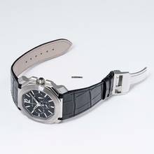 Thumbnail von Bulgari Octo 102103 - Octo Automatic Black Dial Stainless Steel Men's Watch </h1>