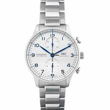 Thumbnail von IWC Portugieser Automatik IW371617 - Portugieser Automatic Silver Dial Stainless Steel Men's Watch </h1>