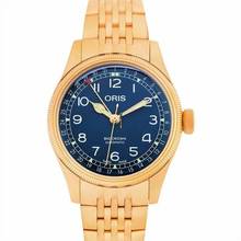  Oris Big Crown Pointer Date 01 754 7741 3165-07 8 20 01 - Oris Big Crown Automatic Blue Dial Bronze Men's Watch </h1> 