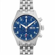 Thumbnail von IWC Fliegeruhr IW388102 - Pilot Automatic Blue Dial Stainless Steel Men's Watch </h1>