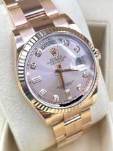 Thumbnail von Rolex Day-Date 36 Pink Sundust Diamond Dial NEW UNWORN 2022 Full Set Box&Papers