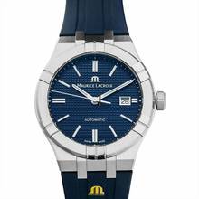 Thumbnail von Maurice Lacroix AIKON AI6008-SS000-430-4 - Aikon Automatic Blue Dial Stainless Steel Men's Watch </h1>