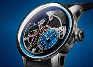  Louis Moinet Tempograph Spirit Alaska Blue 