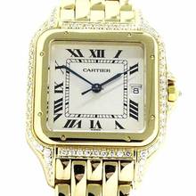 Thumbnail von Cartier Panthère 27mm 18K Yellow Gold ~0.9TCW DIAMOND Watch </h1>