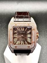 Thumbnail von Cartier Santos 100 ROSEGOLD (XL Size) 18Kt Top Condition Box&papers </h1>