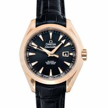 Thumbnail von Omega Seamaster Aqua Terra 231.53.34.20.01.002 - Seamaster Automatic Black Dial 18kt Rose Gold Ladies Watch </h1>