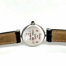 Thumbnail von Cartier VERMEIL COLISÈE 24mm Silver 0.61TCW Diamond Watch </h1>