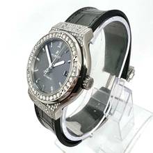 Thumbnail von Hublot Classic Fusion 38mm Automatic Titanium 1.83TCW Diamond Watch Skeleton Backcase </h1>