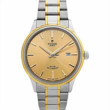 Thumbnail von Tudor Style 12703-0001 - Style Automatic Champagne Dial Stainless Steel Men's Watch </h1>