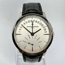 Thumbnail von Vacheron Constantin Patrimony Retrograde Date Day Automatic 42mm 18K White Gold Watch </h1>