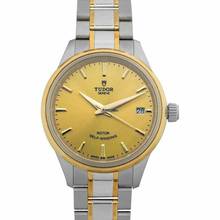 Thumbnail von Tudor Style 12303-0001 - Style Automatic Champagne Dial Stainless Steel Unisex Watch </h1>