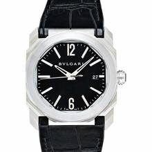  Bulgari Octo 102121 - Octo Automatic Black Dial Stainless Steel Men's Watch </h1> 