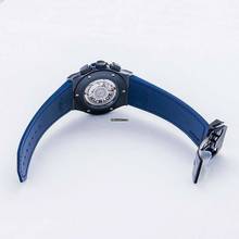 Thumbnail von Hublot Classic Fusion 521.CM.7170.LR - Classic Fusion Ceramic Blue Chronograph Automatic Blue Dial Men's Watch </h1>