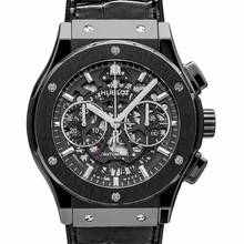 Thumbnail von Hublot Classic Fusion Aerofusion 525.CM.0170.LR - Classic Fusion Aerofusion Black Magic Black Ceramic/Leather-Rubber 45mm </h1>
