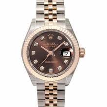 Thumbnail von Rolex Lady-Datejust 279171 G - Lady Datejust Automatic Chocolate set with diamonds Dial Stainless Steel and Ev </h1>