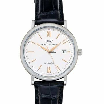  IWC Portofino Automatic IW356517 - Portofino Automatic Silver Dial Men's Watch </h1> 