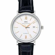 Thumbnail von IWC Portofino Automatic IW356517 - Portofino Automatic Silver Dial Men's Watch </h1>