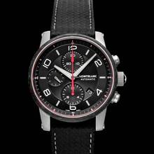 Thumbnail von Montblanc Timewalker 114881 - TimeWalker Automatic Black Dial Stainless Steel Men's Watch </h1>