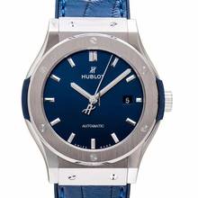  Hublot Classic Fusion Blue 542.NX.7170.LR - Classic Fusion Titanium Blue Automatic Blue Dial Men's Watch </h1> 
