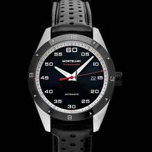 Thumbnail von Montblanc Timewalker 116061 - TimeWalker Automatic Black Dial Stainless Steel Men's Watch </h1>