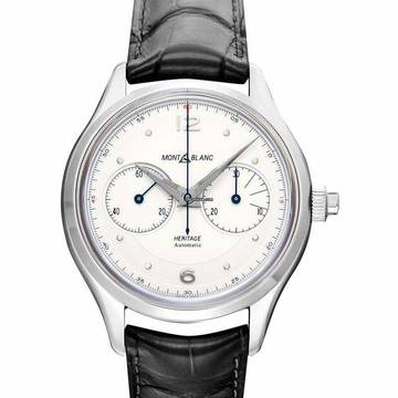  Montblanc 119951 - Montblanc Heritage Automatic Silver Dial Stainless Steel Men's Watch </h1> 