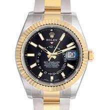  Rolex Sky-Dweller 326933 - Sky-Dweller Stainless Steel / Yellow Gold / Black </h1> 
