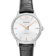  Montblanc Heritage Spirit 110695 - Meisterstuck Heritage Automatic Silver Dial Stainless Steel Men's Watch </h1> 