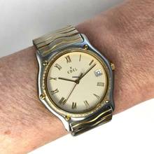 Thumbnail von Ebel Wave Quartz 35mm 2 Tone Diamond Watch </h1>
